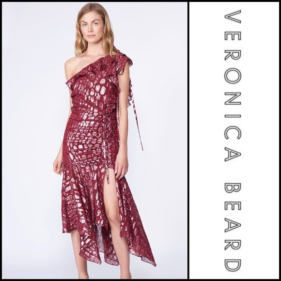 Veronica Beard Dresses & Skirts - [VERONICA BEARD]  Leighton Dress Red  Dress NWT 4